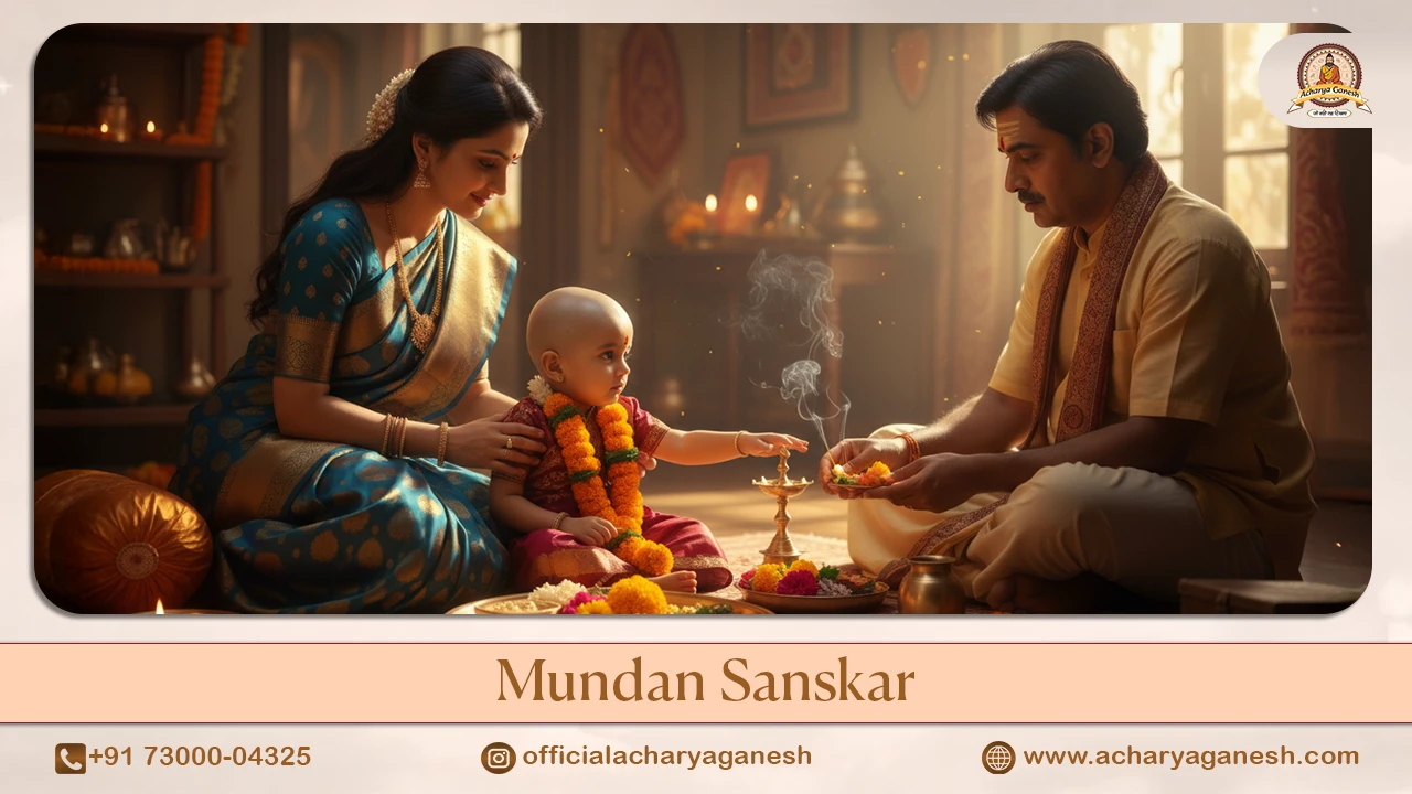 Mundan Sanskar Ceremony for Children